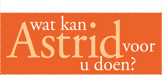 Wat kan Astrid voor u doen?